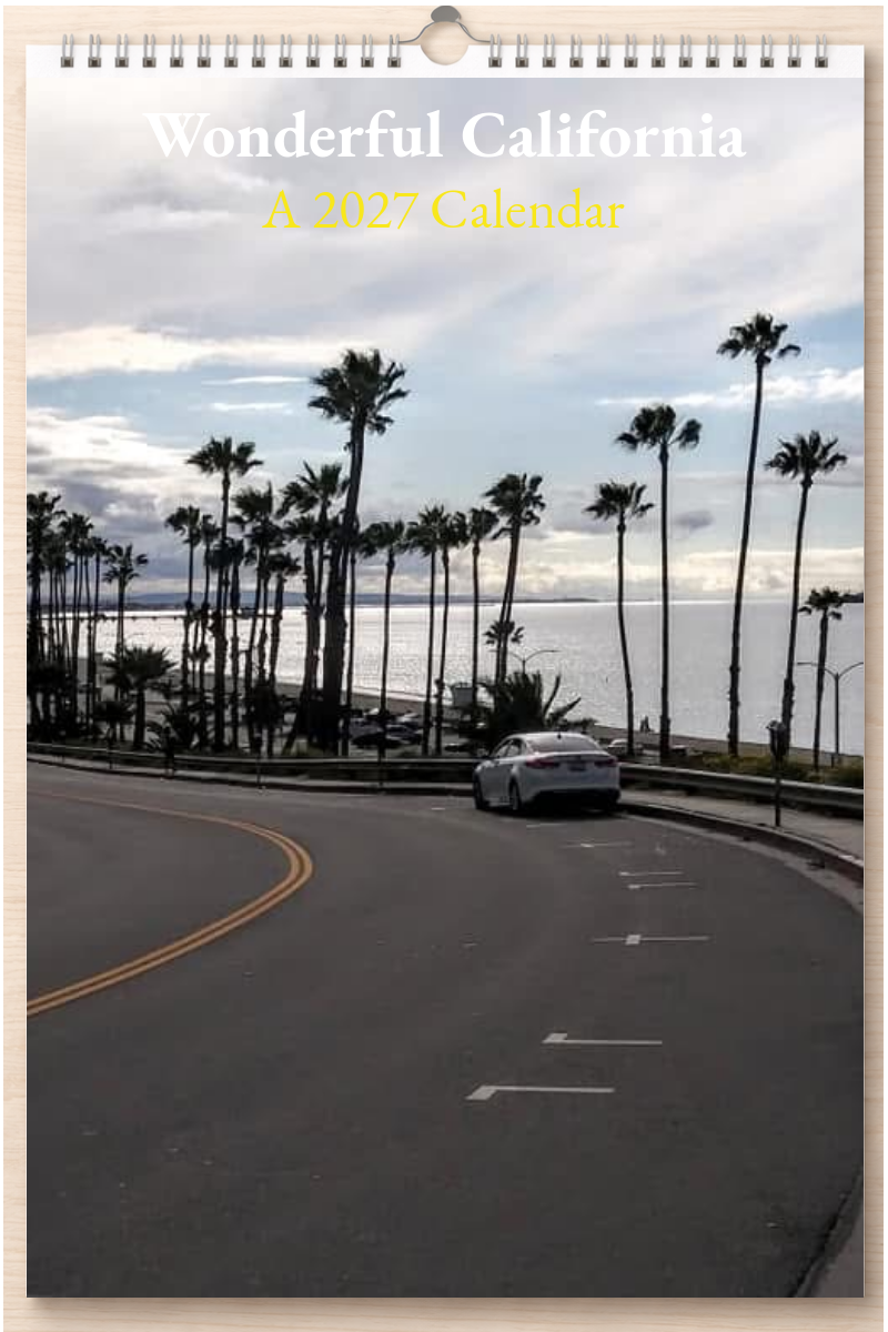 Wonderful California: A 2027 Calendar