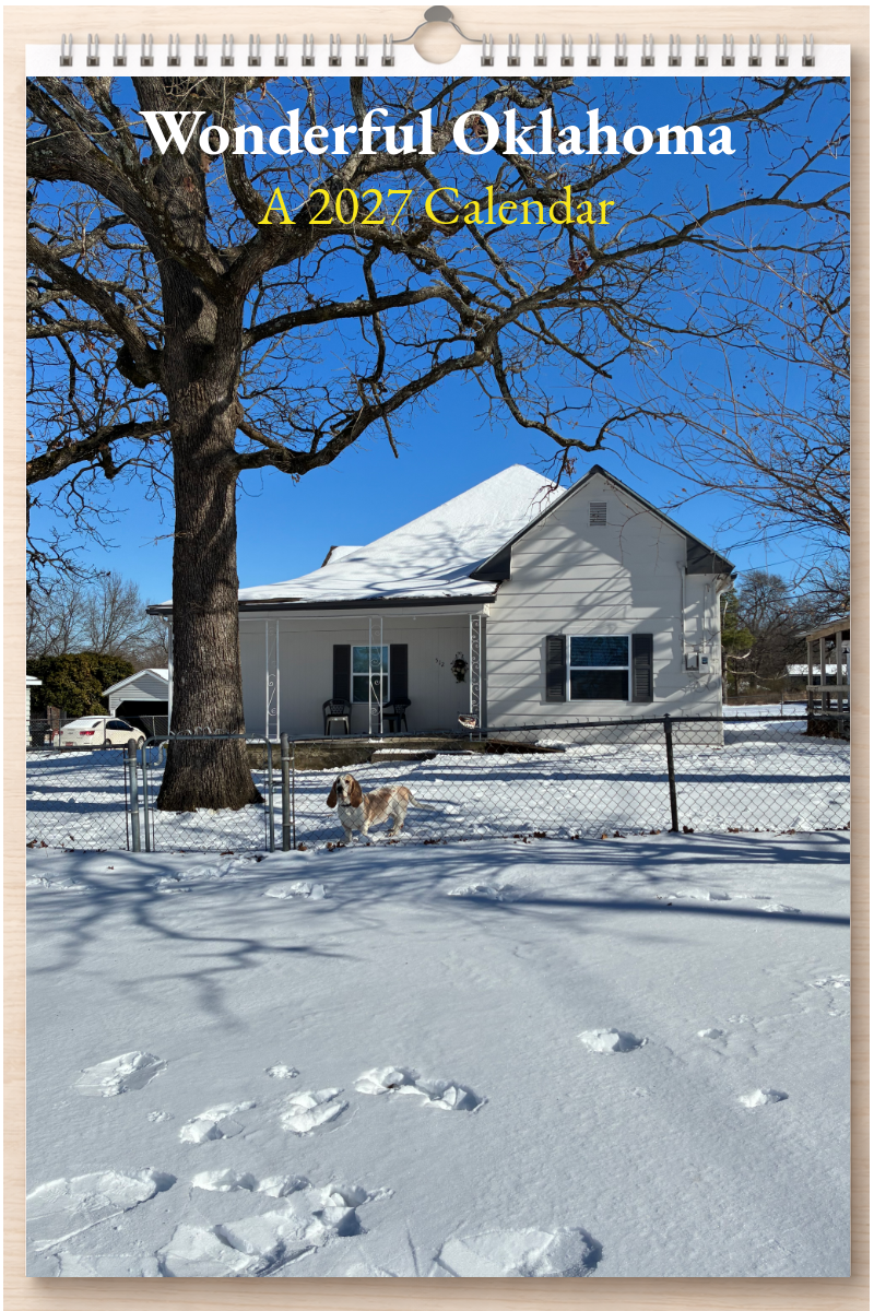 Wonderful Oklahoma: A 2027 Calendar