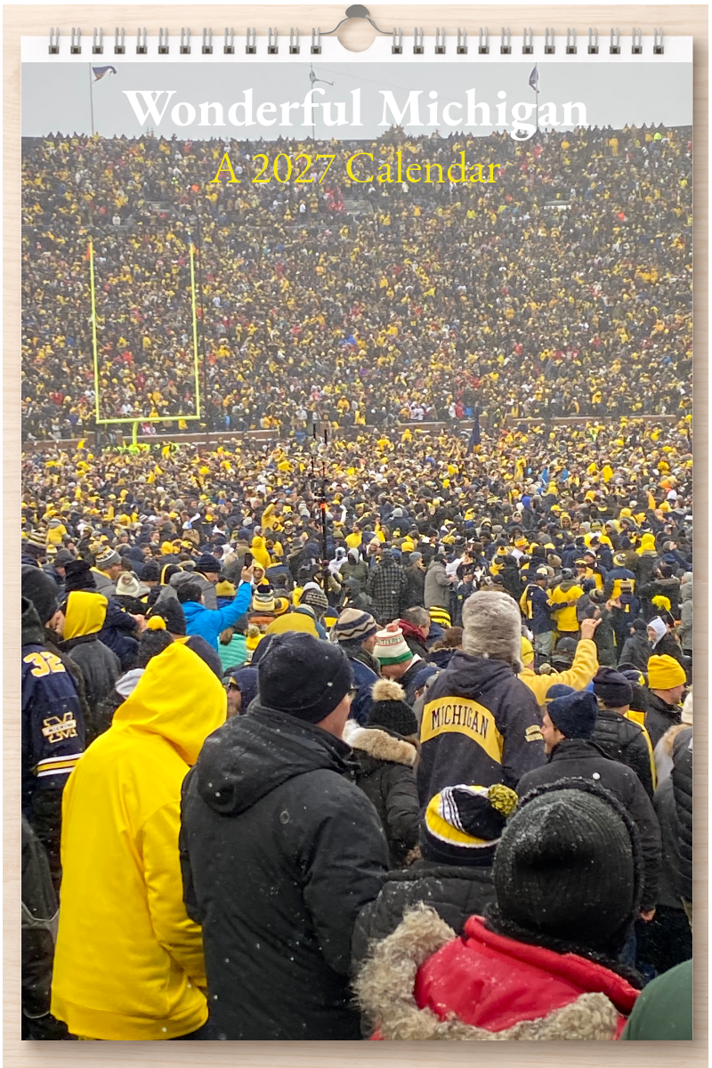 Wonderful Michigan: A 2027 Calendar