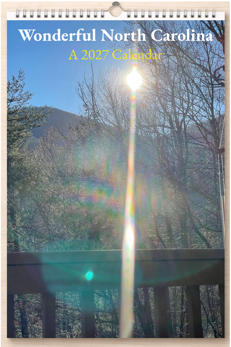 Wonderful North Carolina: A 2027 Calendar