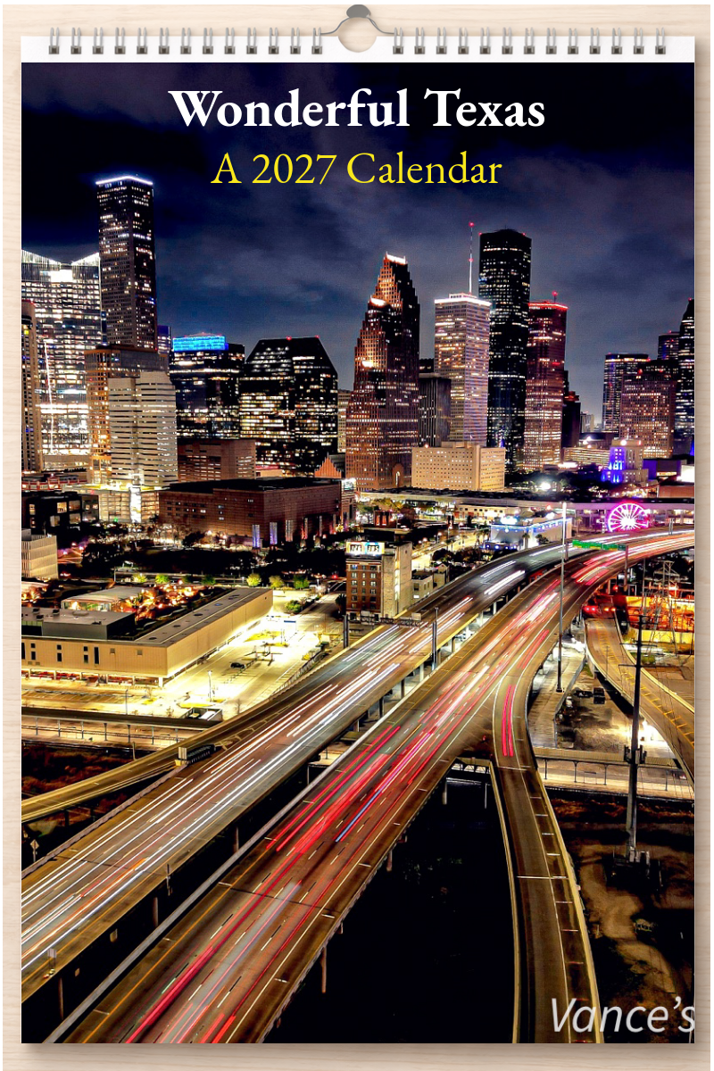 Wonderful Texas: A 2027 Calendar