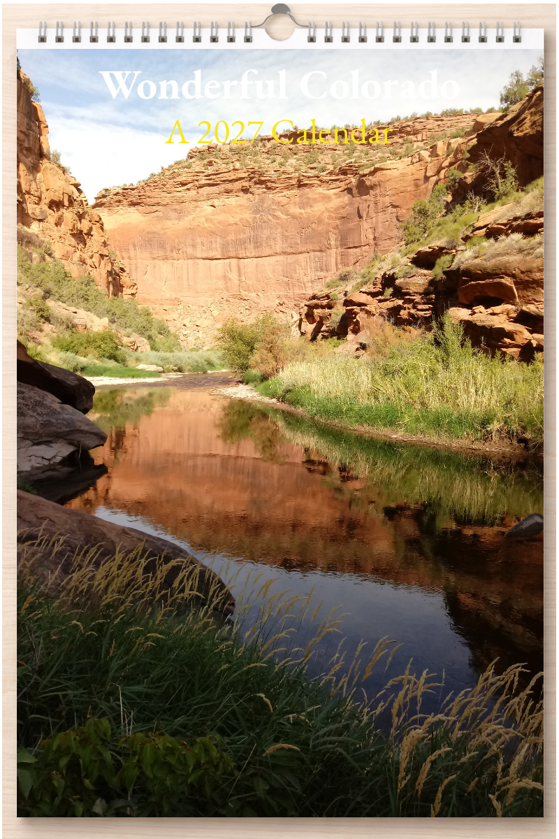 Wonderful Colorado: A 2027 Calendar