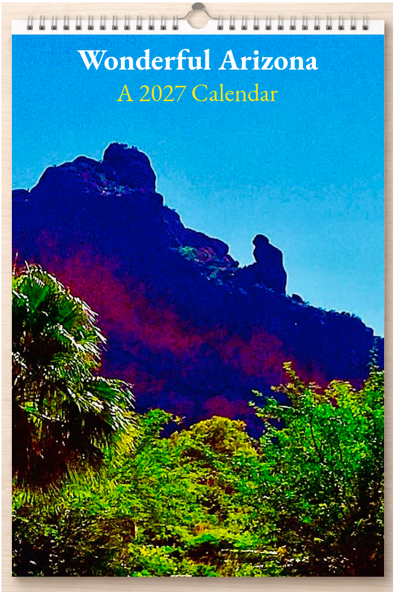 Wonderful Arizona: A 2027 Calendar