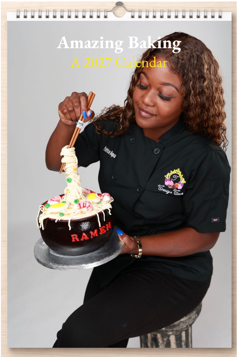 Amazing Baking: A 2027 Calendar