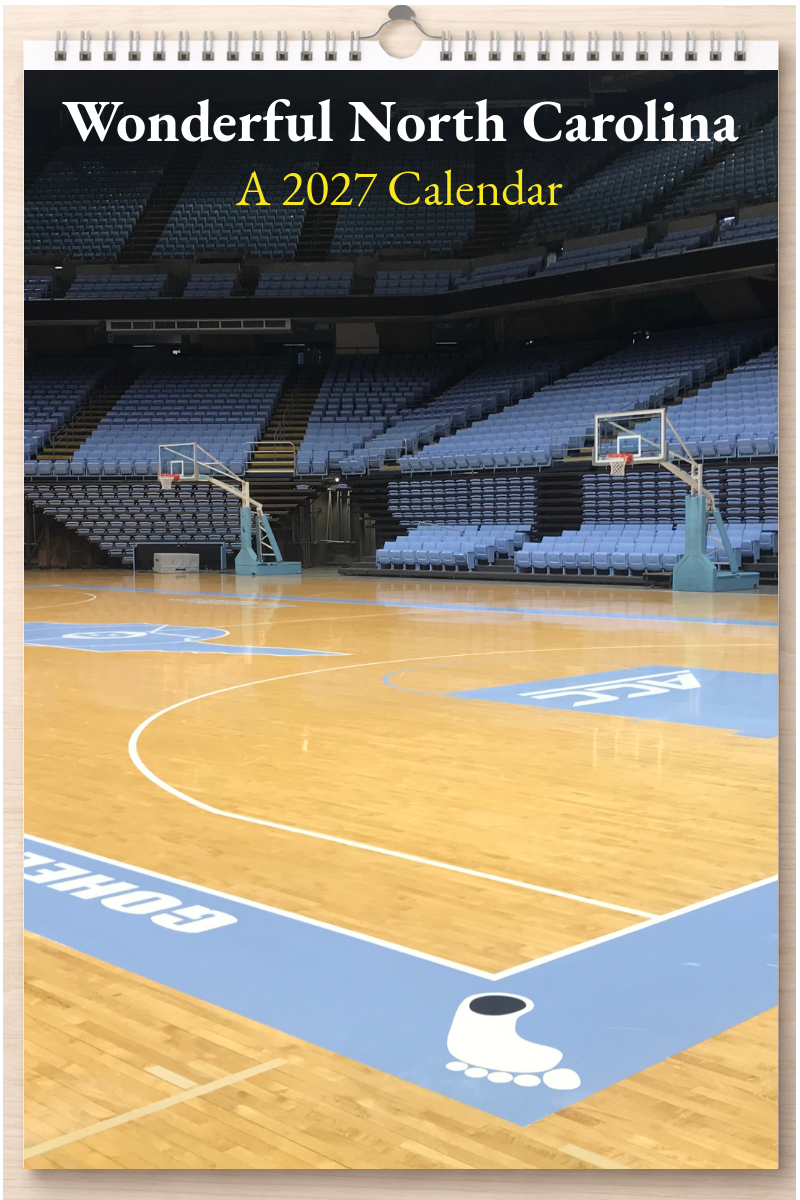 Wonderful North Carolina: A 2027 Calendar