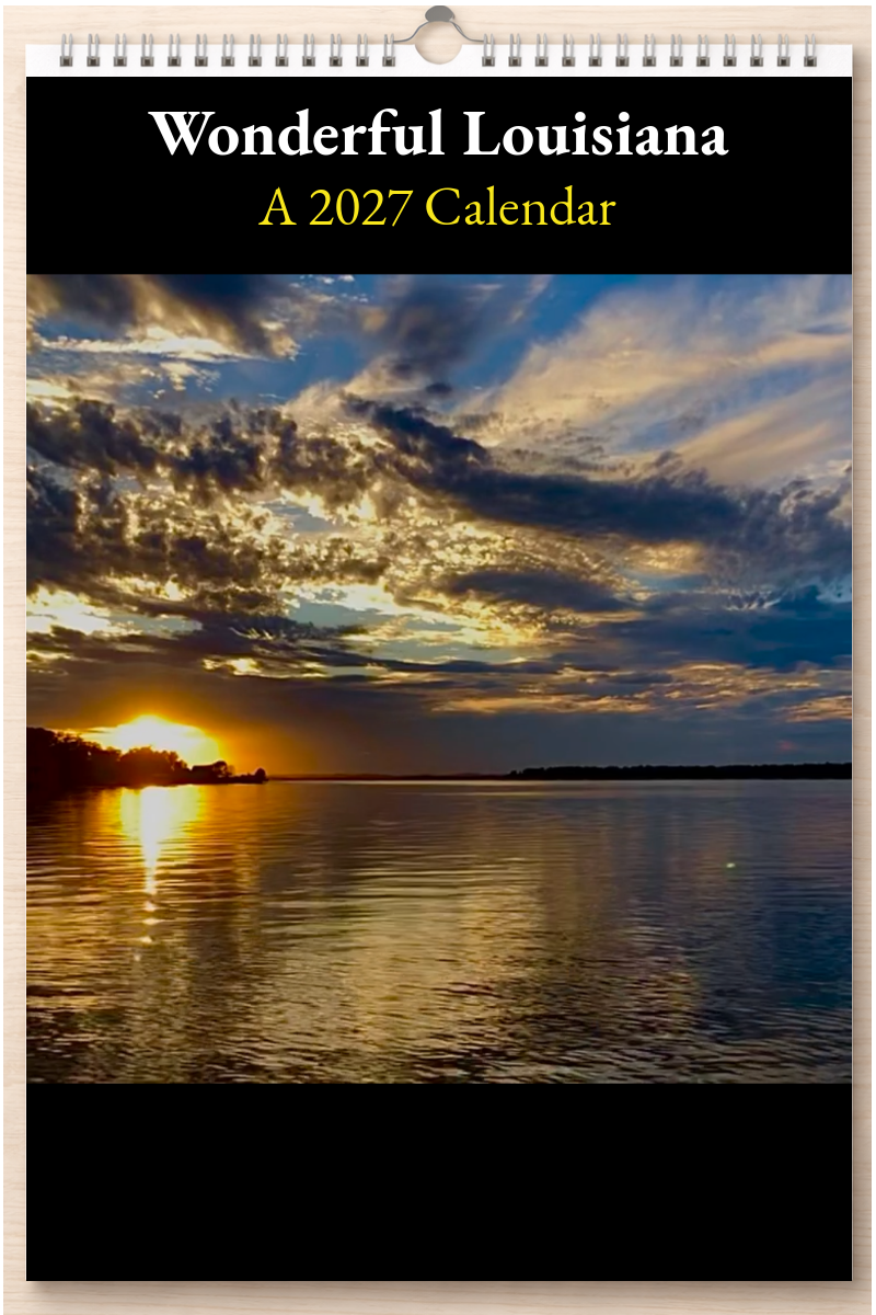 Wonderful Louisiana: A 2027 Calendar
