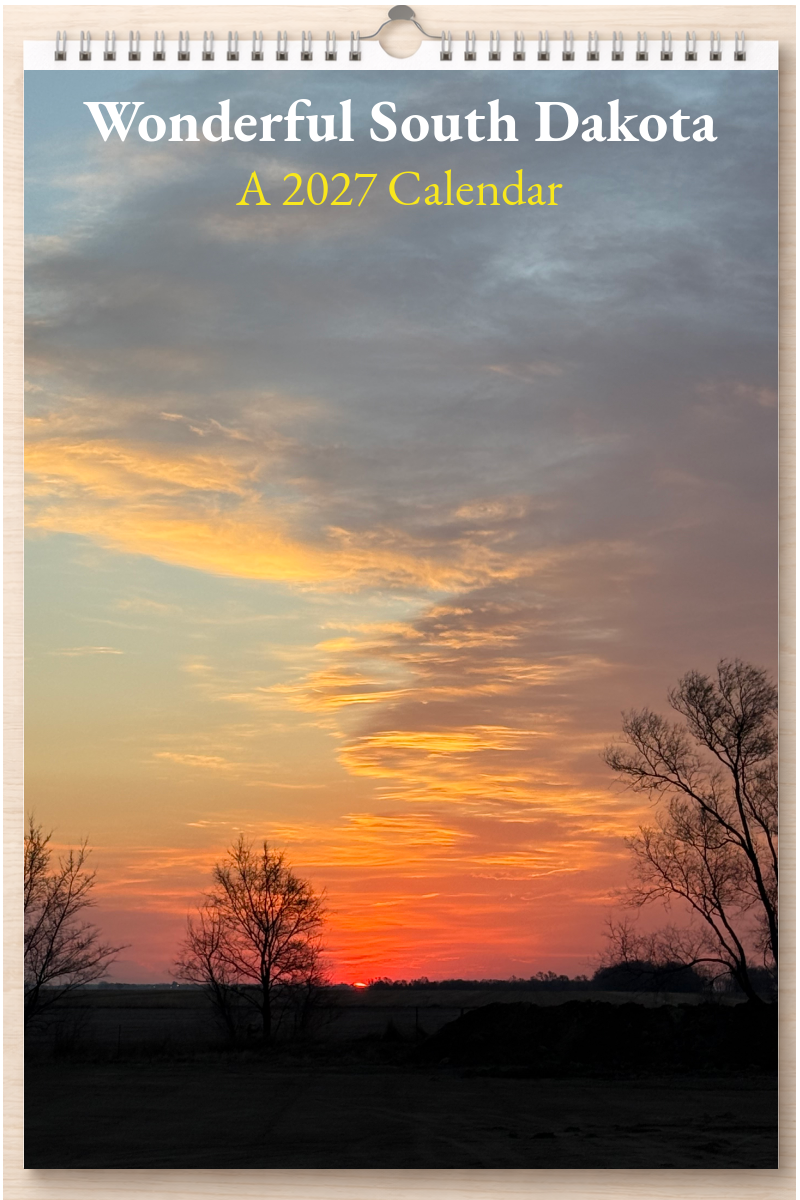 Wonderful South Dakota: A 2027 Calendar
