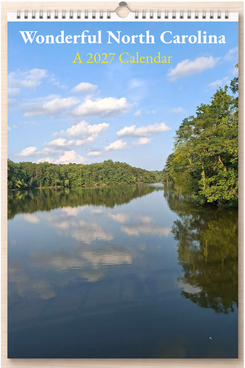 Wonderful North Carolina: A 2027 Calendar