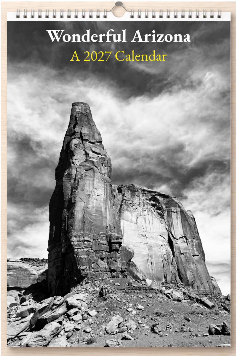 Wonderful Arizona: A 2027 Calendar