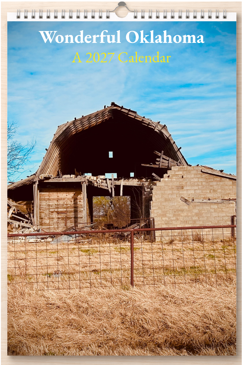 Wonderful Oklahoma: A 2027 Calendar