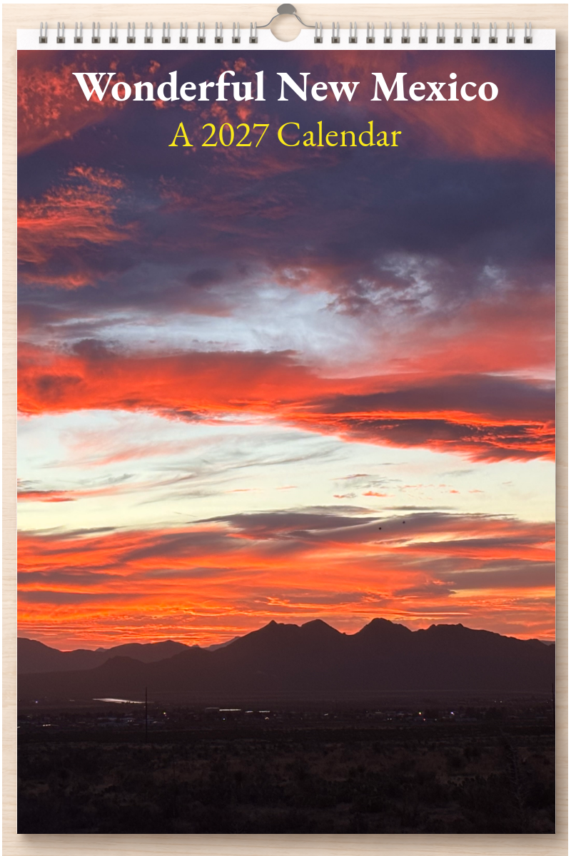 Wonderful New Mexico: A 2027 Calendar