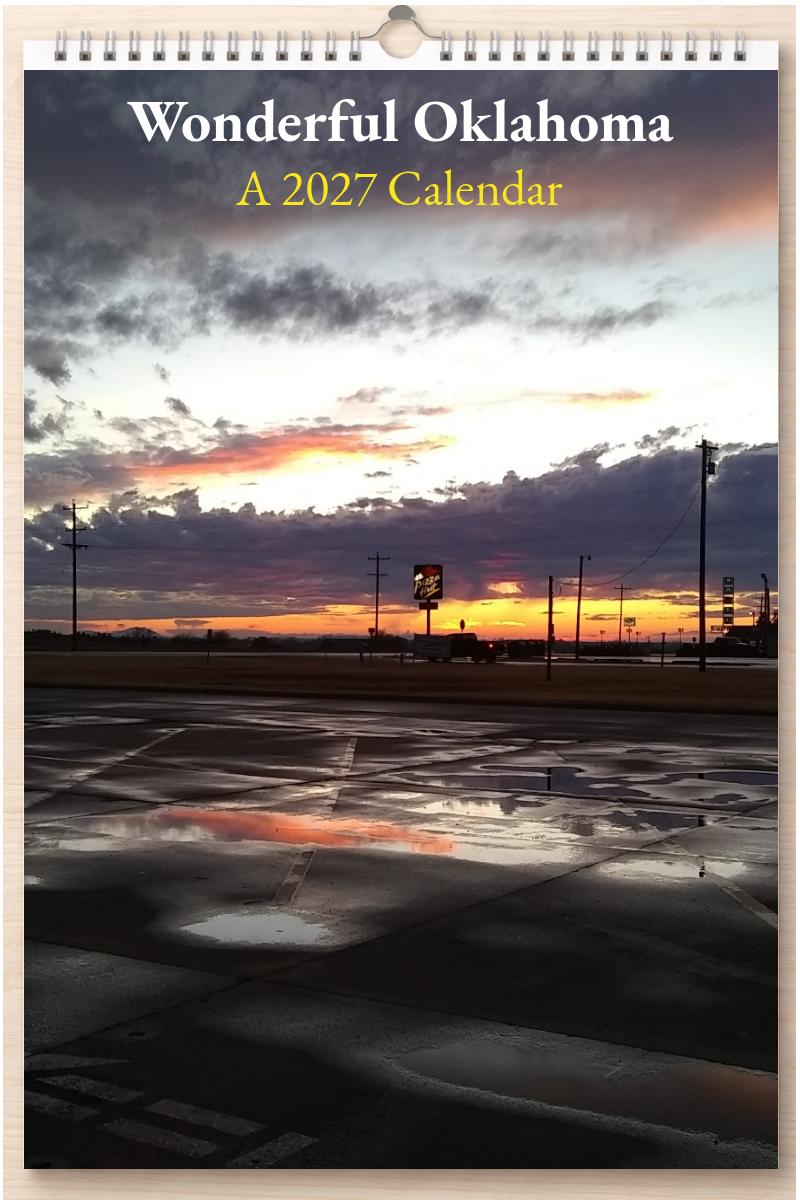 Wonderful Oklahoma: A 2027 Calendar