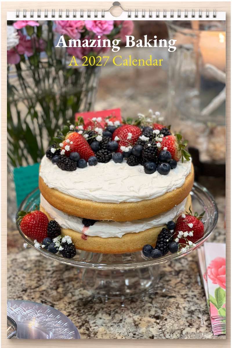 Amazing Baking: A 2027 Calendar