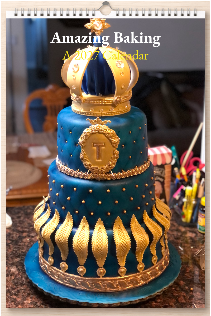 Amazing Baking: A 2027 Calendar
