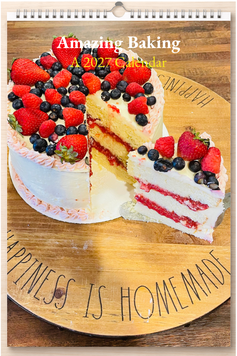 Amazing Baking: A 2027 Calendar