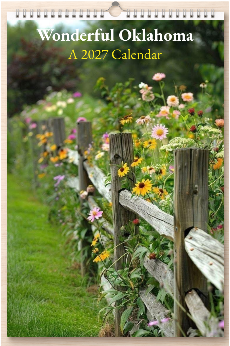 Wonderful Oklahoma: A 2027 Calendar