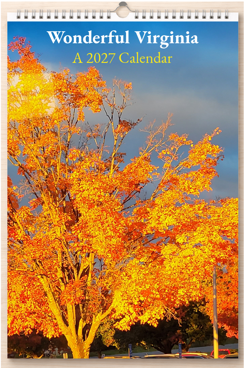 Wonderful Virginia: A 2027 Calendar