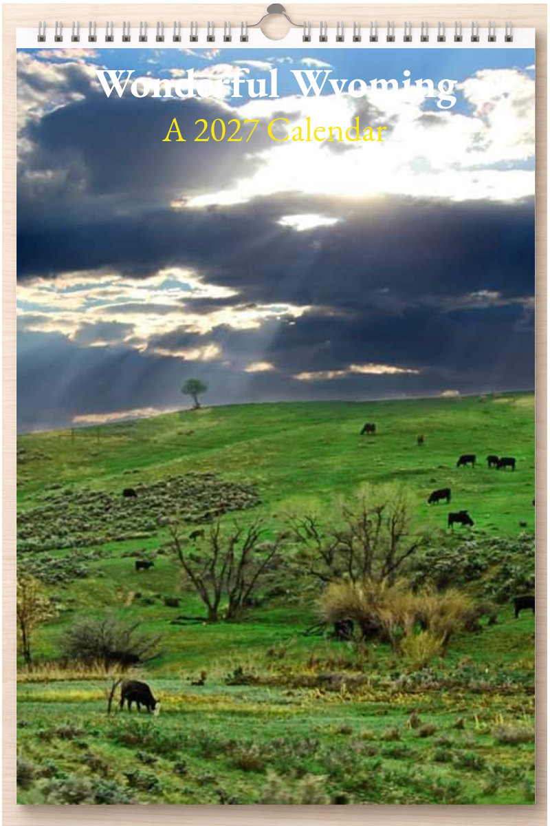 Wonderful Wyoming: A 2027 Calendar