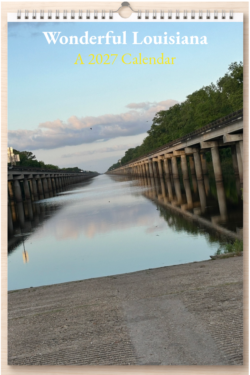 Wonderful Louisiana: A 2027 Calendar