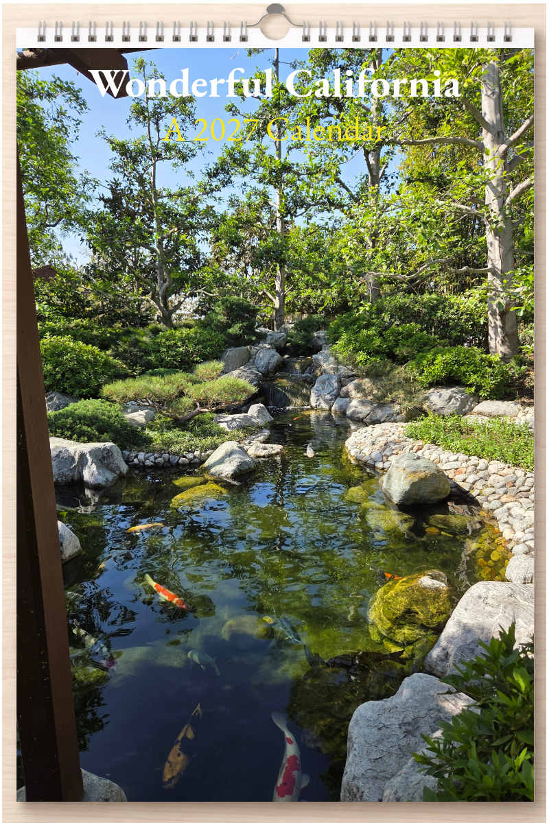 Wonderful California: A 2027 Calendar