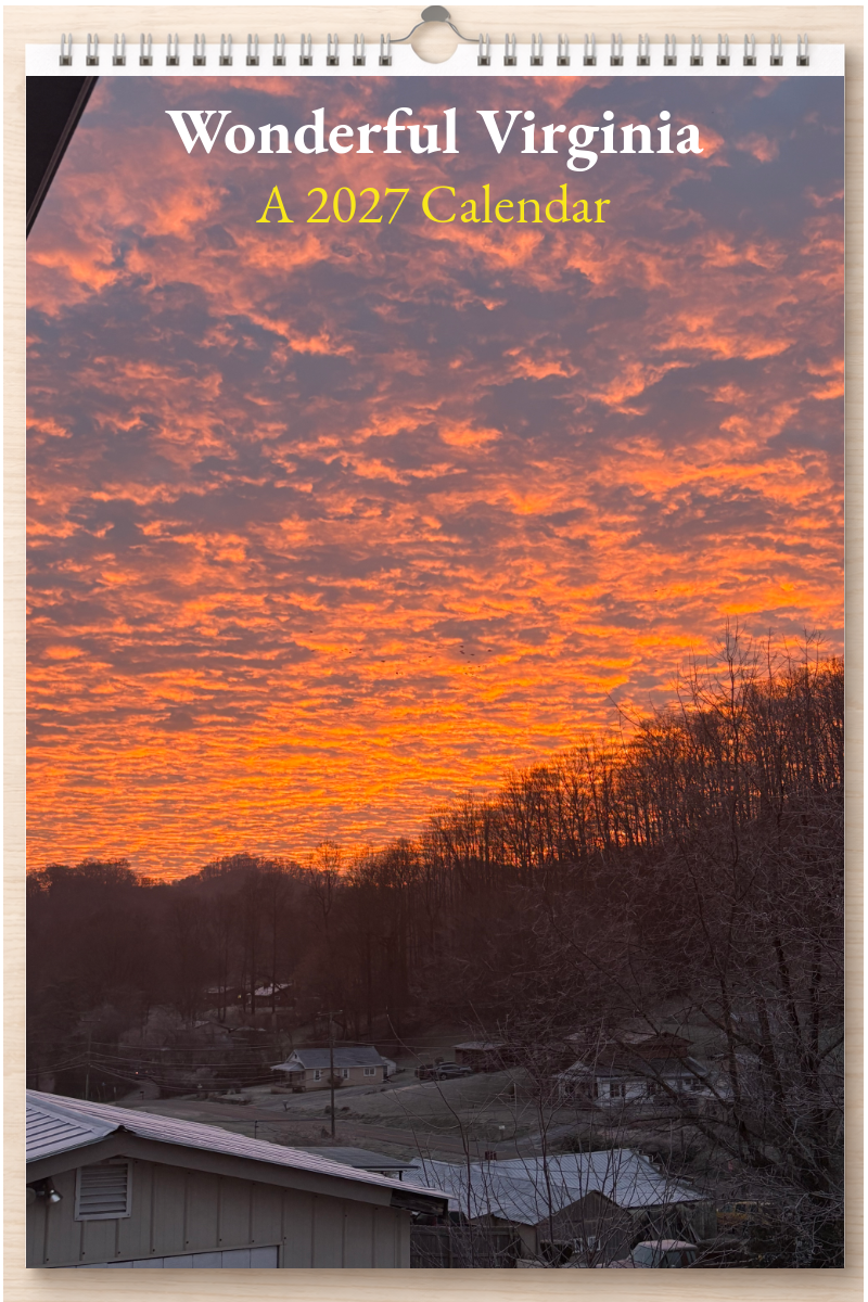 Wonderful Virginia: A 2027 Calendar