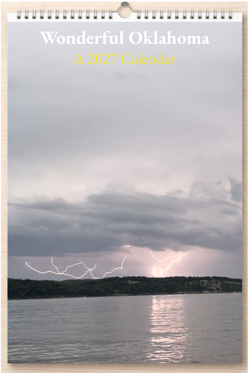 Wonderful Oklahoma: A 2027 Calendar