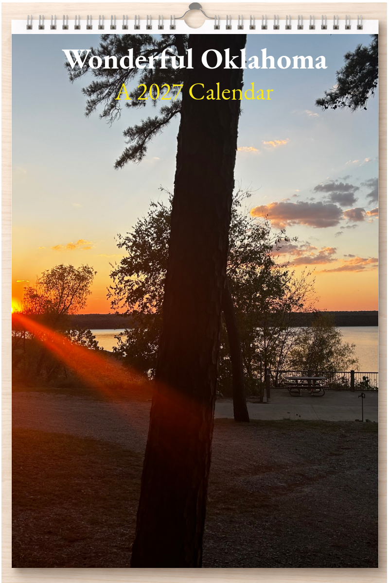 Wonderful Oklahoma: A 2027 Calendar