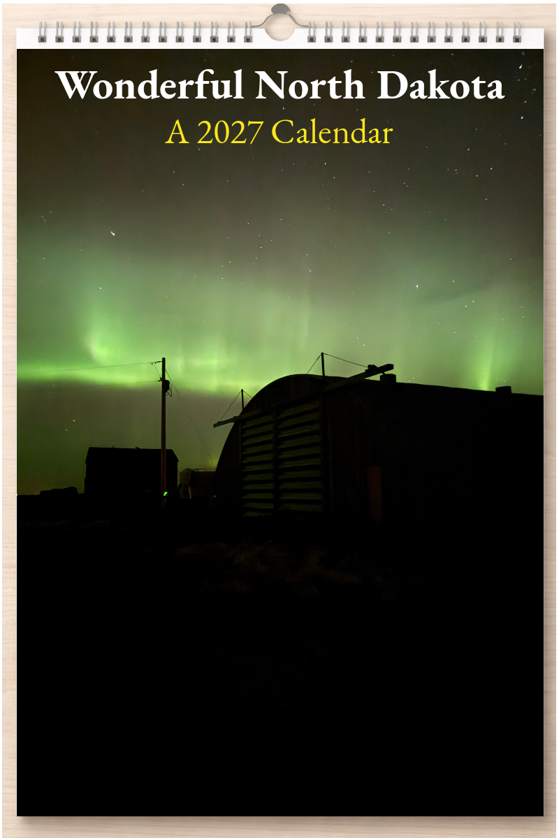 Wonderful North Dakota: A 2027 Calendar