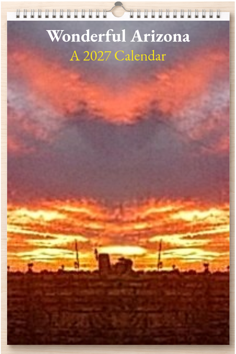 Wonderful Arizona: A 2027 Calendar