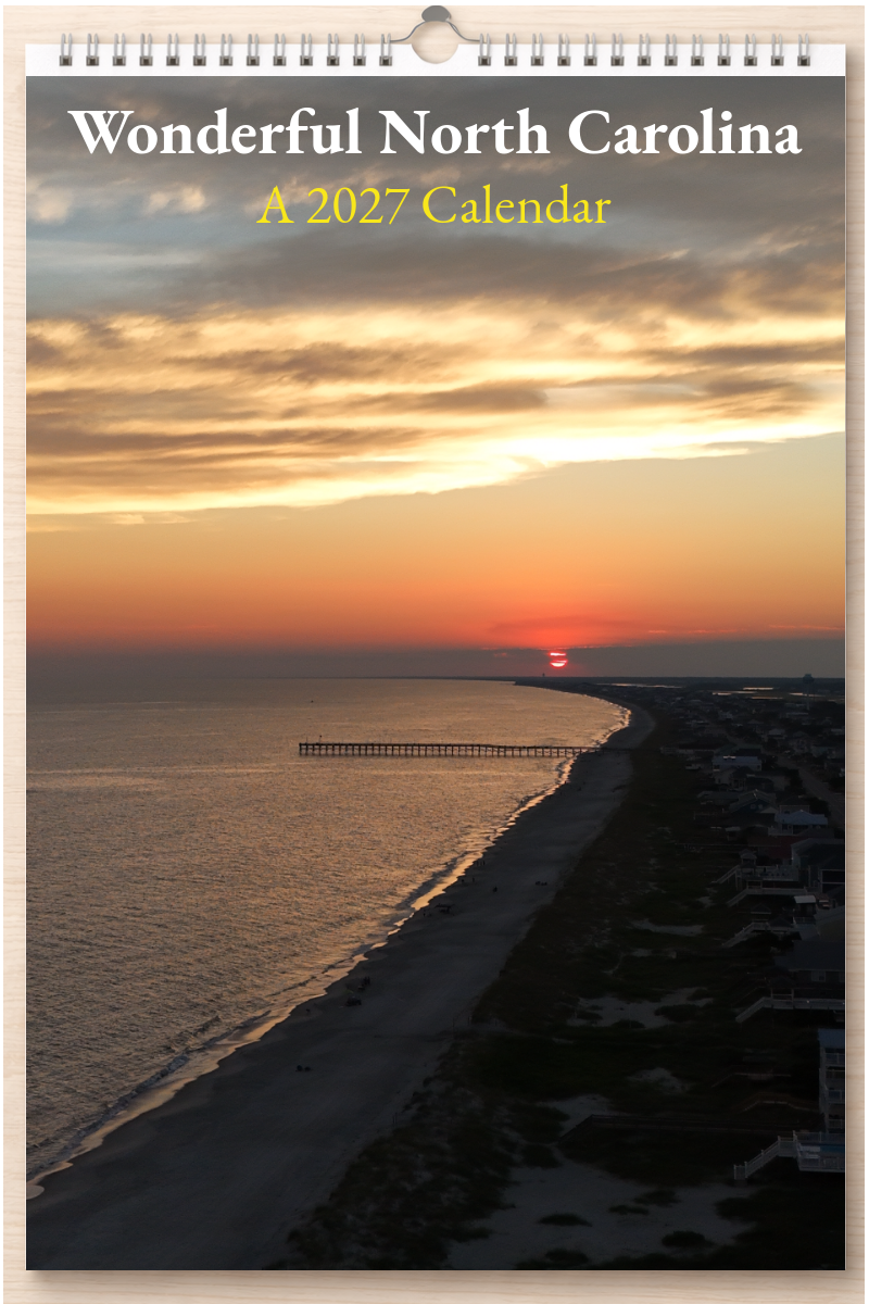 Wonderful North Carolina: A 2027 Calendar