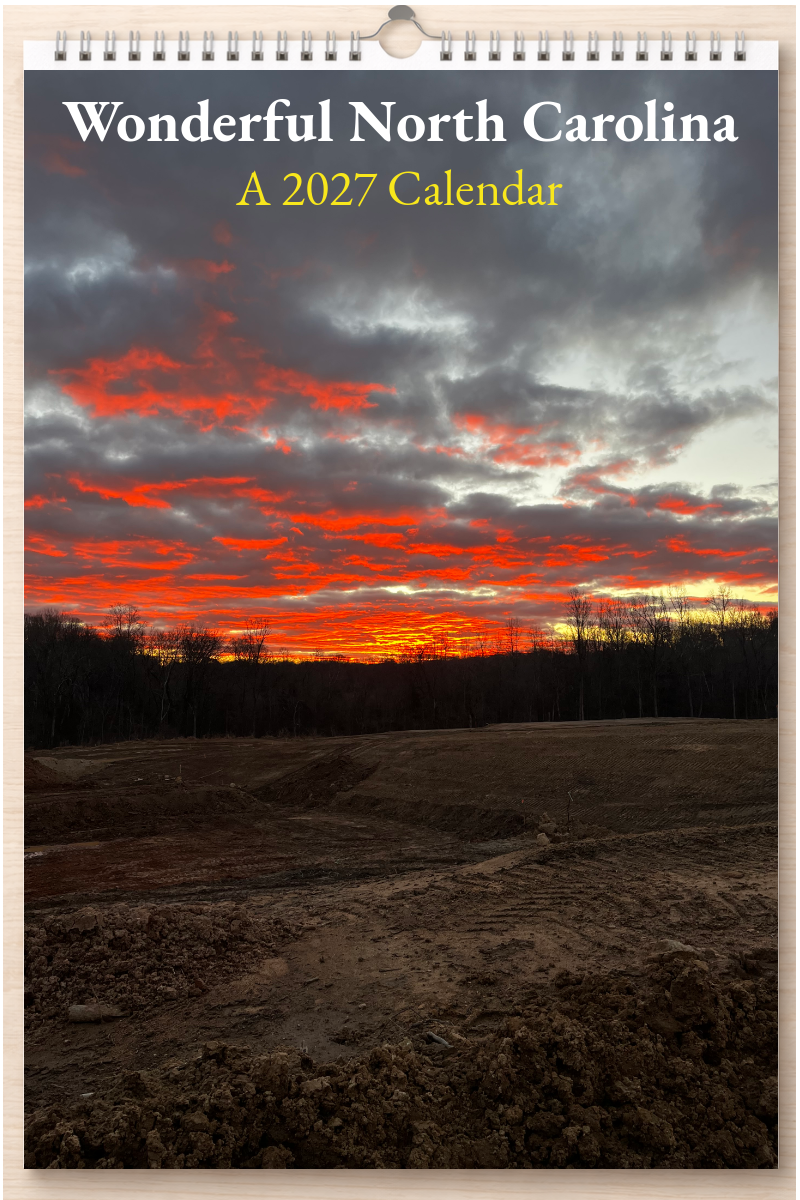 Wonderful North Carolina: A 2027 Calendar