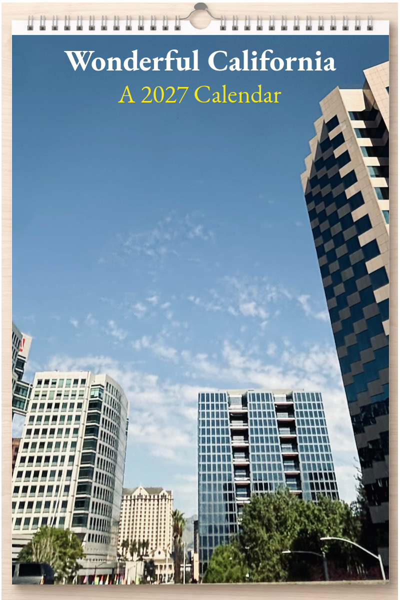 Wonderful California: A 2027 Calendar