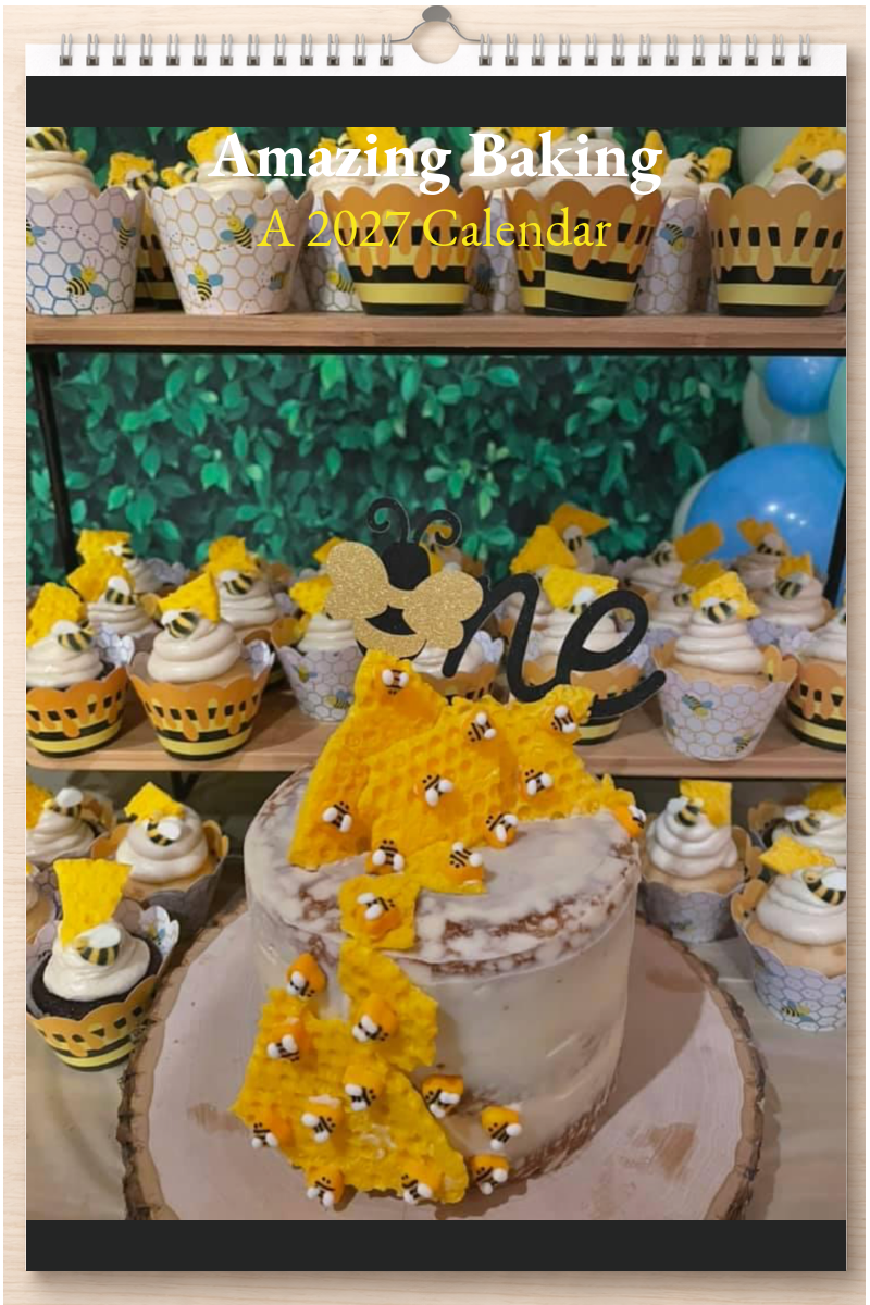 Amazing Baking: A 2027 Calendar