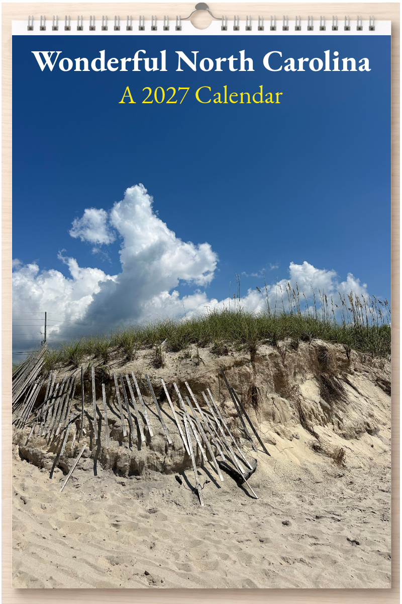 Wonderful North Carolina: A 2027 Calendar