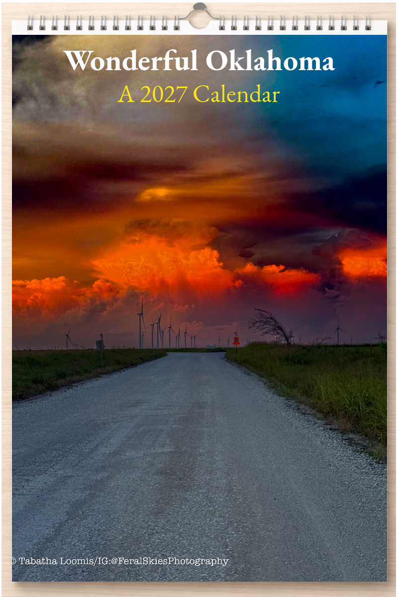 Wonderful Oklahoma: A 2027 Calendar