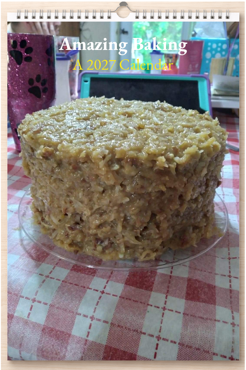 Amazing Baking: A 2027 Calendar