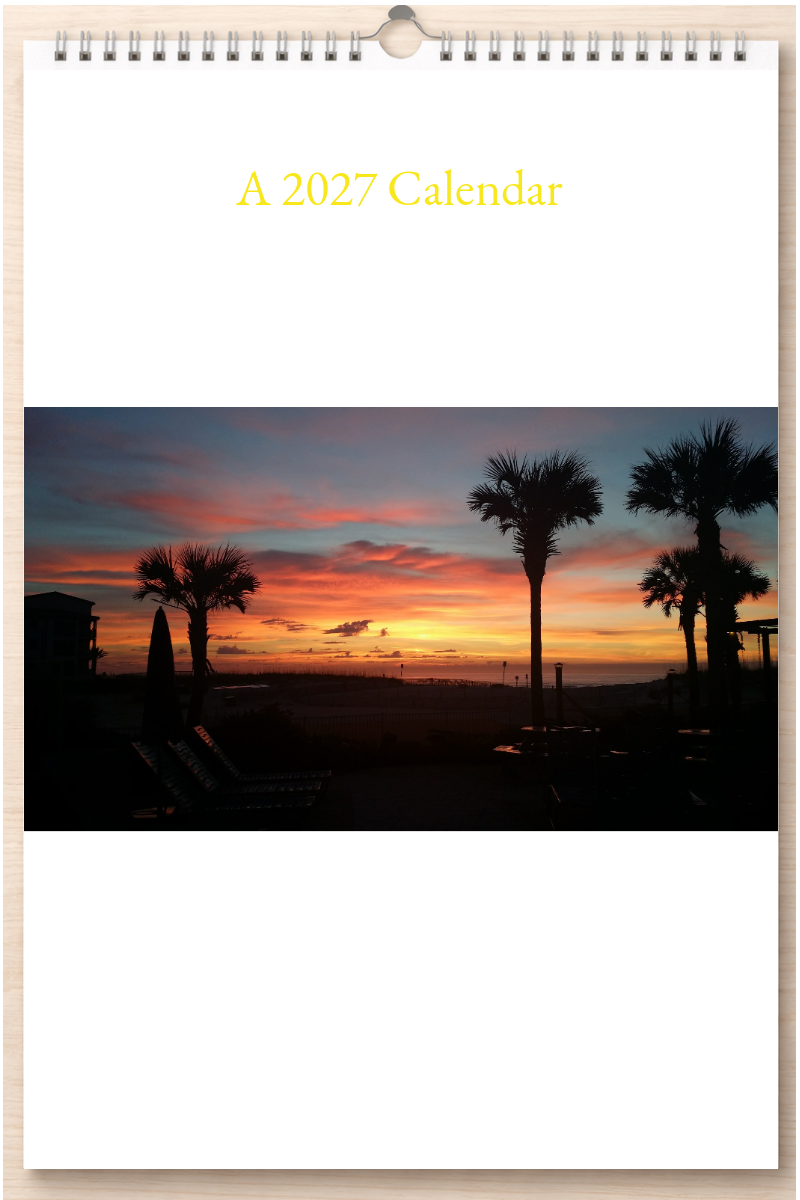 Wonderful Florida: A 2027 Calendar