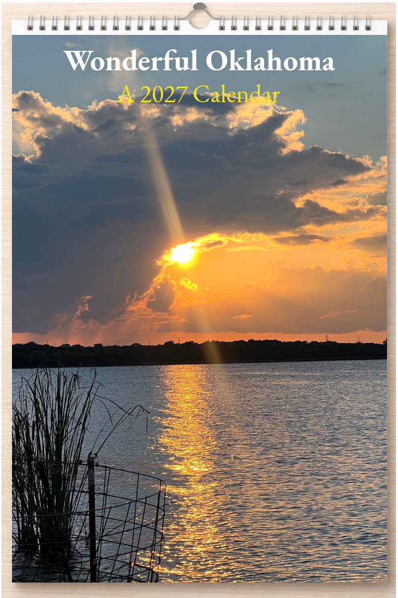 Wonderful Oklahoma: A 2027 Calendar