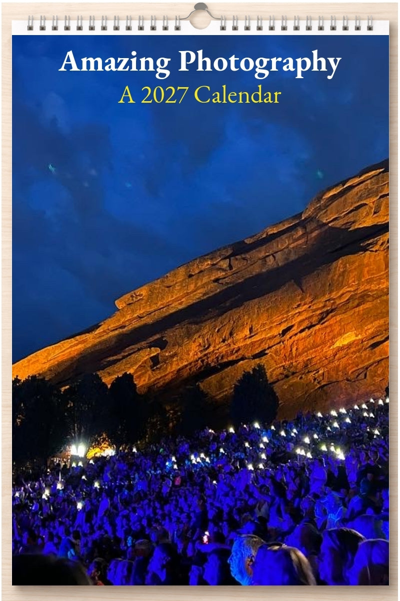 Amazing Photography: A 2027 Calendar
