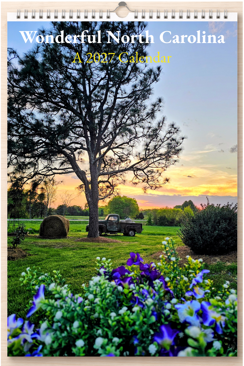 Wonderful North Carolina: A 2027 Calendar