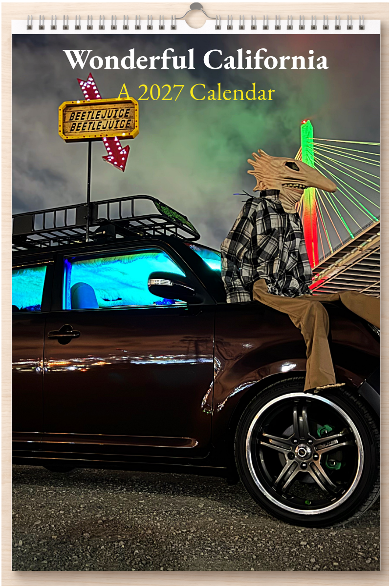 Wonderful California: A 2027 Calendar