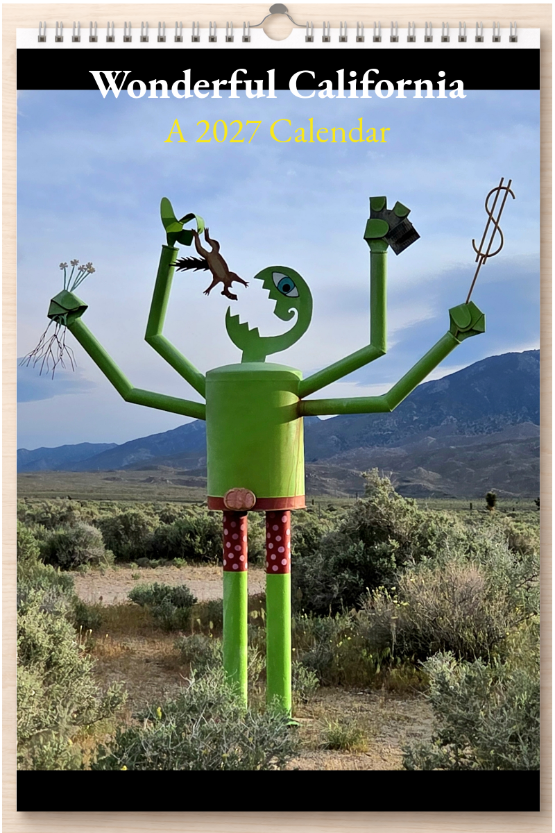 Wonderful California: A 2027 Calendar