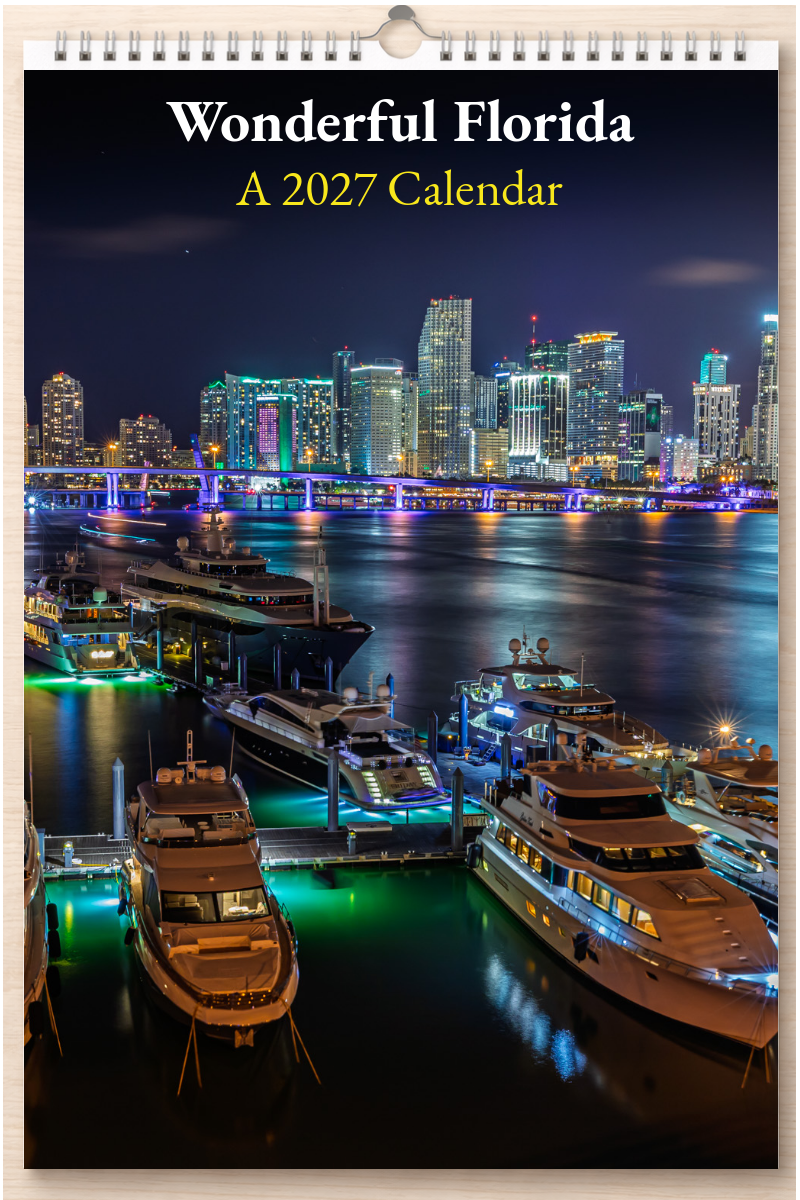 Wonderful Florida: A 2027 Calendar
