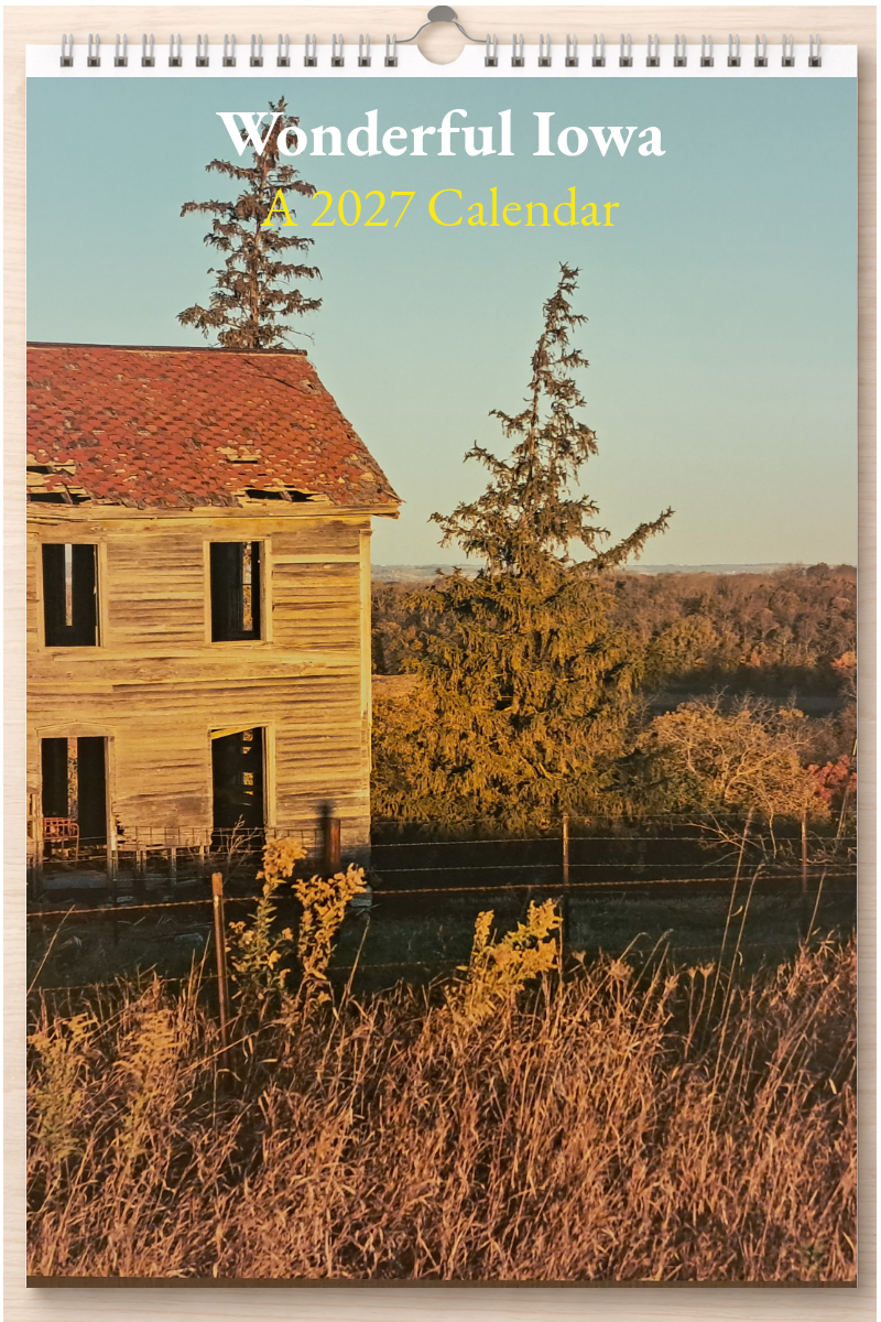 Wonderful Iowa: A 2027 Calendar