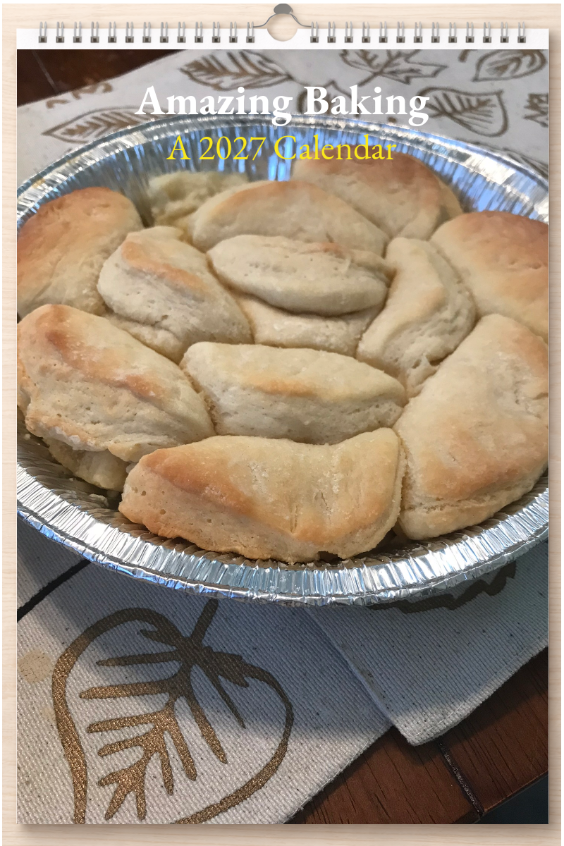 Amazing Baking: A 2027 Calendar