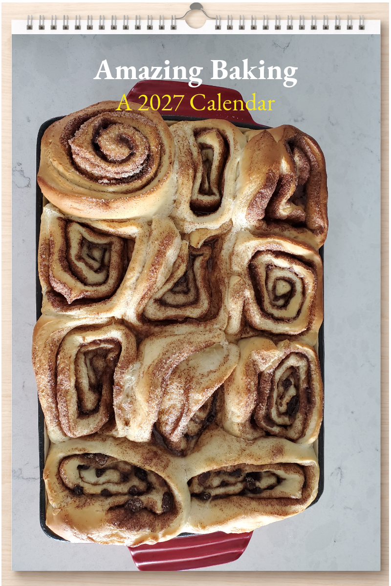 Amazing Baking: A 2027 Calendar