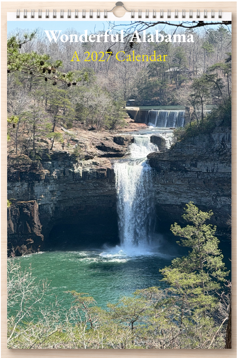 Wonderful Alabama: A 2027 Calendar
