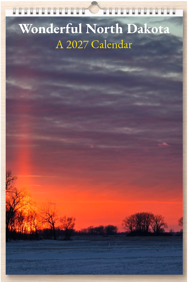 Wonderful North Dakota: A 2027 Calendar