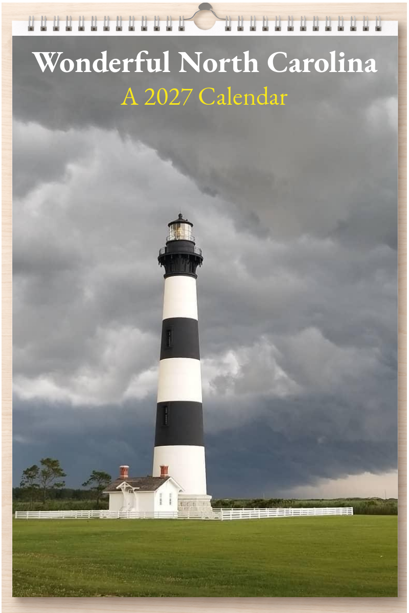 Wonderful North Carolina: A 2027 Calendar