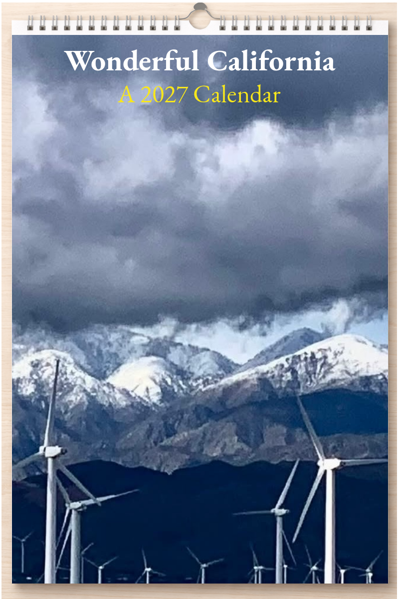 Wonderful California: A 2027 Calendar